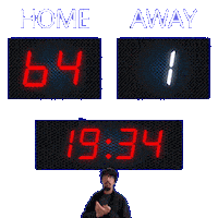 1 Away Sticker