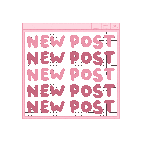 Pink Save Sticker