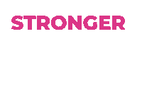 Stronger With Itsdesifit Sticker by itsdesifit