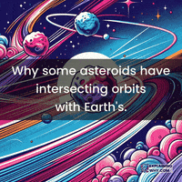 Collision Asteroids GIF by ExplainingWhy.com