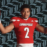 University Of Louisville Football GIF by Louisville Cardinals