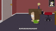 excited running GIF by South Park 