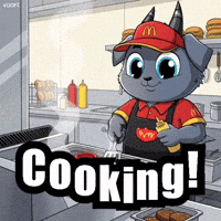 Woman Cooking GIF