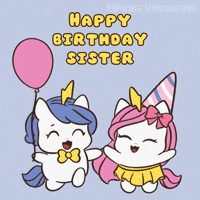 Happy Birthday To You Bu GIF by Brave Unicorn
