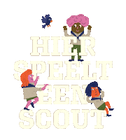 ScoutsenGidsenVlaanderen SCOUTS scouting scoutsengidsenvlaanderen scouts en gidsen vlaanderen Sticker