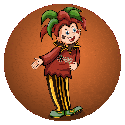 Happy Fun Sticker by Dewacasino Official