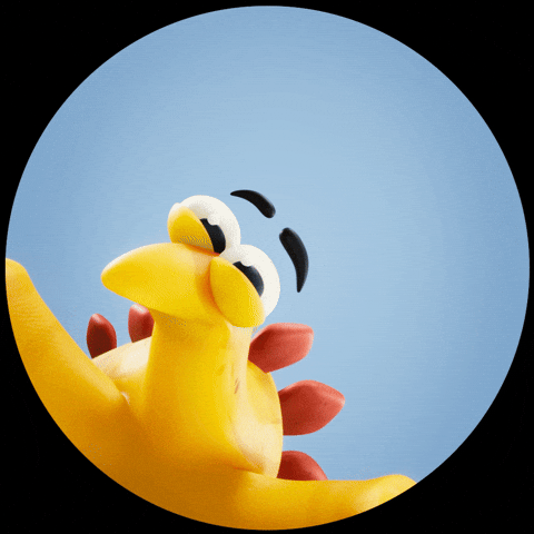 Happy Dance GIF by Claynosaurz