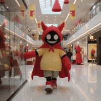 Red Hood Mascot GIF by G*BOY