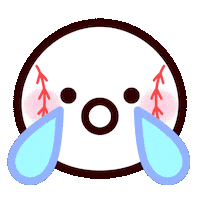 Baseball Ball Sticker