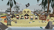 eric cartman pirates GIF by South Park 