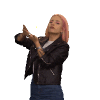 Pink Hair Mtv Emas Sticker by Premios MTV MIAW