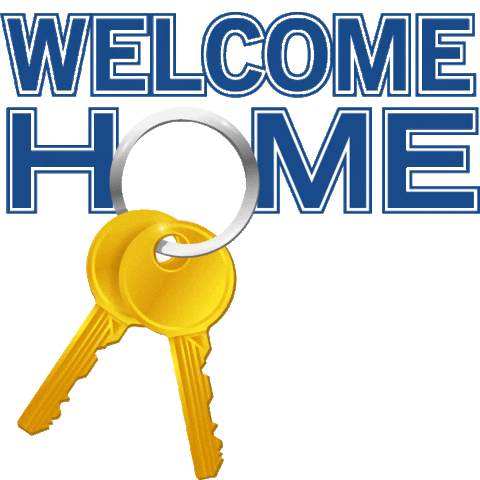 TSLiving home keys welcome home tsl Sticker