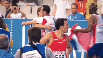 France Hug GIF by European Athletics