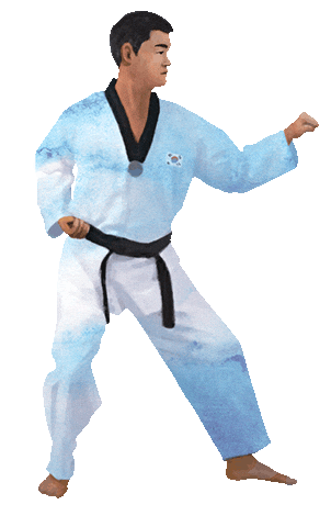 Martial Arts Sport Sticker by vank