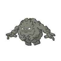 Gen 1 Rock Sticker by Pokémon