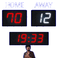 12 Away Sticker