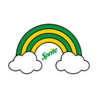 Rainbow Star Sticker by Sprite