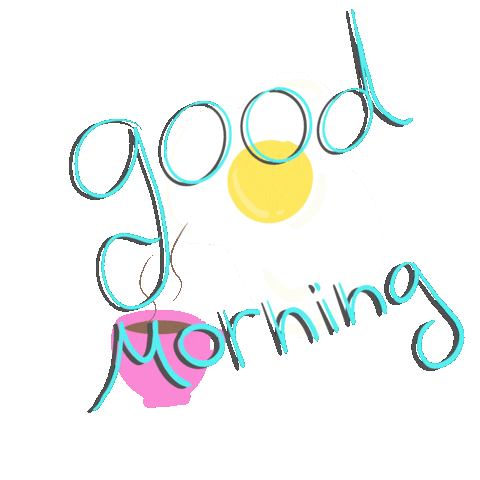 Good Morning Food Sticker