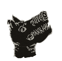 nonowe dog mad nono nonowe Sticker