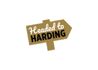 College Bison Sticker by Harding University Admissions