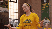 Hanger Shrug GIF by NDSU Athletics