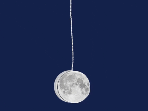 Full Moon Life GIF by Barbara Pozzi