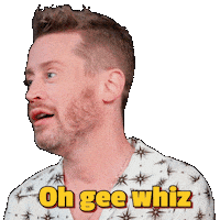 Sarcastic Macaulay Culkin Sticker by First We Feast