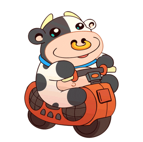 Cow Vaca Sticker