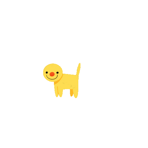 Happy Puppy Sticker