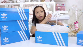 trulysocial youtuber adidas haul jessalyn grace GIF
