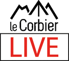 lecorbier live mountain ski savoie Sticker