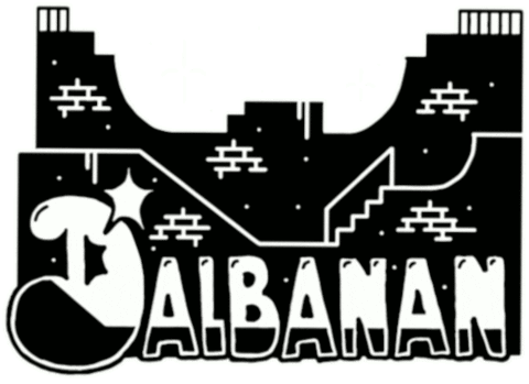 dalbanan giphyupload logo shake dalbanan Sticker