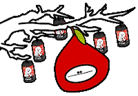 Apple Soda Sticker