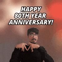 80Th Anniversary GIF
