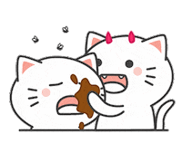 Cute Cat Sticker by KIKI