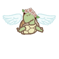 Angel Flying Sticker