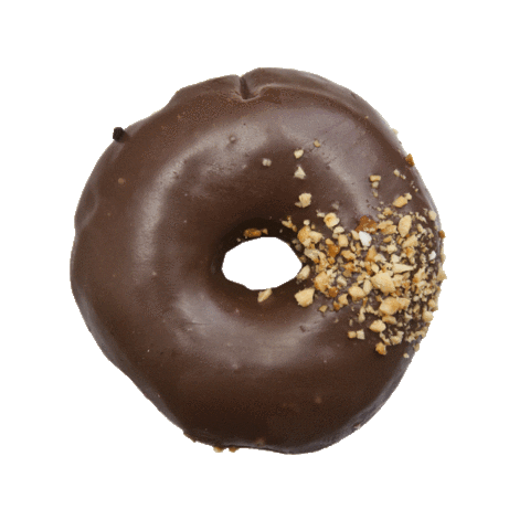 Hungry Dunkin Donuts Sticker by Marcel Katz Dalí / The Art Plug