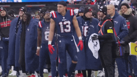 Stefon Diggs Football GIF by New England Patriots