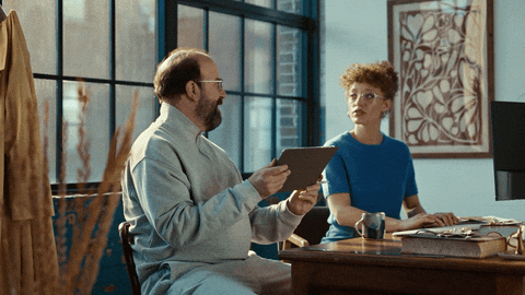 Take This Good Job GIF by Fiverr