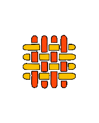 Lost Paradise Weaving Sticker by Finely Tuned