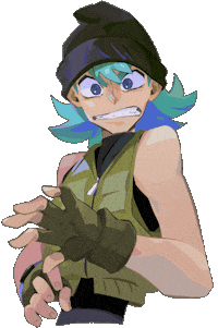 2D What Sticker by mo.co