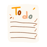 To Do Colors Sticker