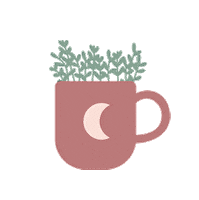 PerLaFuria moon plant feminist luna Sticker
