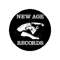 newagerecords straight edge new age records xsisterhoodx Sticker