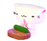 Cat Love Sticker by Cindy Suen