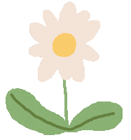 Flower Daisy Sticker by Sara Maese