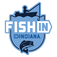 Fish Fishing Sticker by Visit Indiana