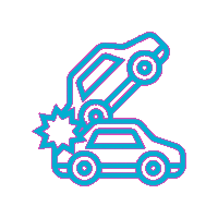 Car Accident Sticker