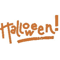 Halloween Text Sticker