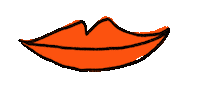 Red Lips Love Sticker by Please Enjoy This!